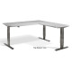 Forge Corner Triple Motor Height Adjustable Desk